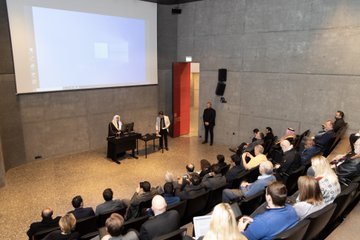 HE Dr. Mohammad Alissa addressed students &amp; engaged with leaders at the University of Iceland on the importance of building bridges of cooperation to tackle the most challenging problems of our time