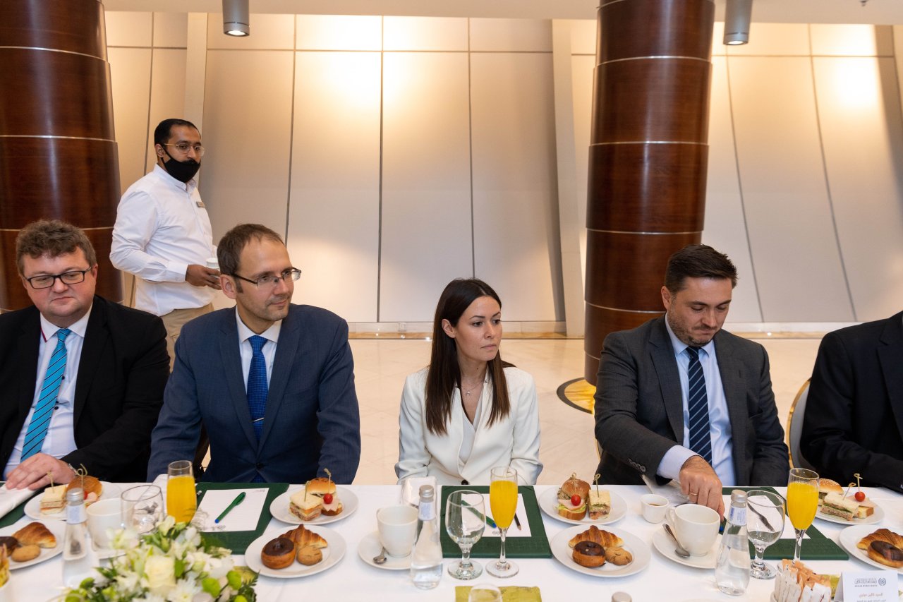 Mohammad Alissa a rencontré le Groupe de travail sur le Moyen-Orient et le Golfe du Conseil européen (MOG),