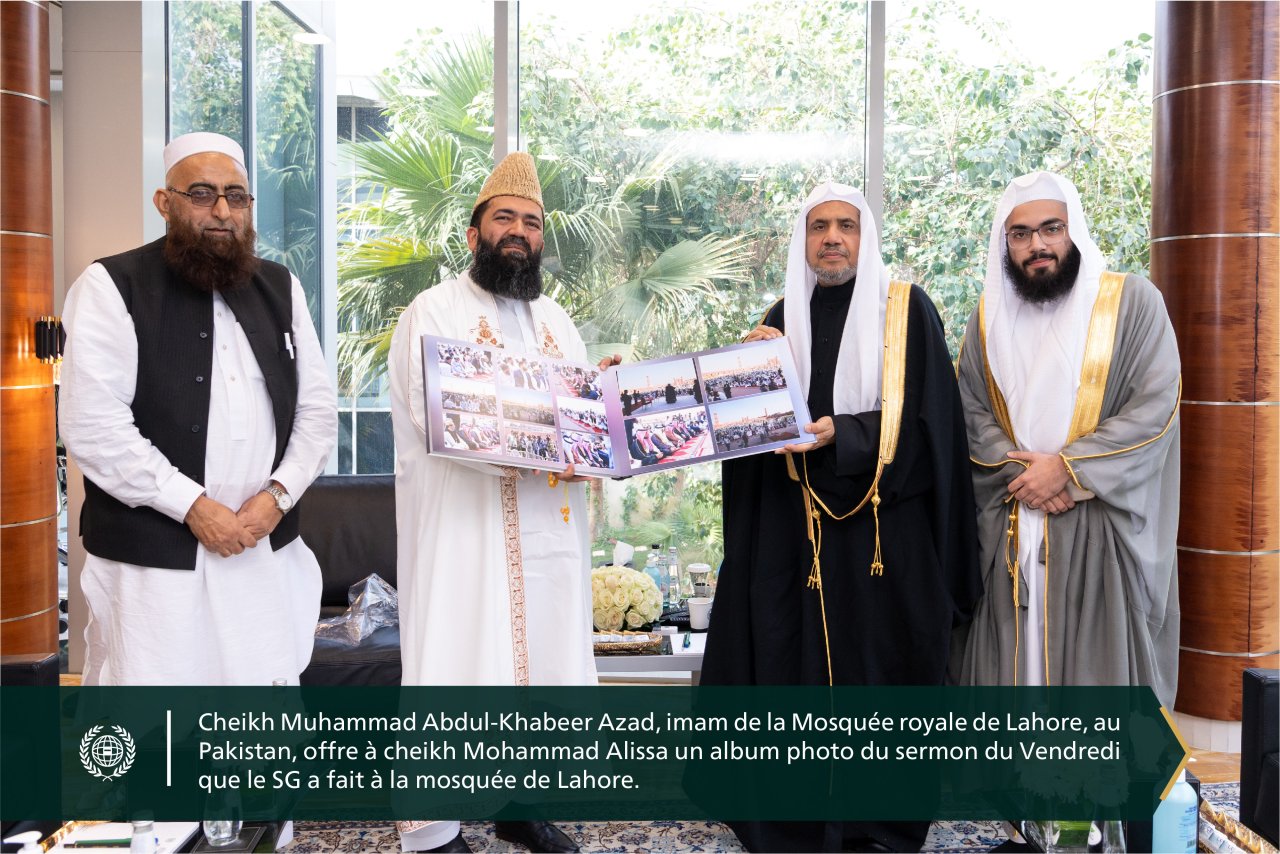 MohammadAlissa, reçoit à Riyad, Cheikh Muhammad Abdul-Khabeer Azad