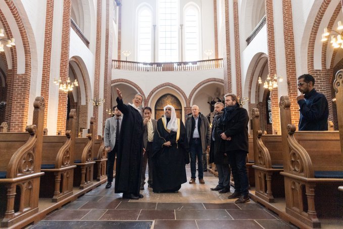 HE Dr. Mohammad Alissa visited Roskilde Cathedral