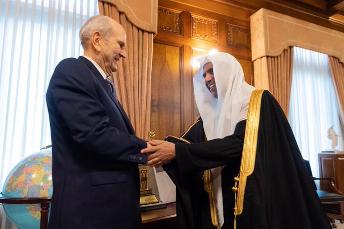 HE Dr. Mohammed Alissa met with the First Presidency of The Church of Jesus Christ of Latter-day Saints in Utah to discuss shared goals of interfaith cooperation and appreciation in a historic visit