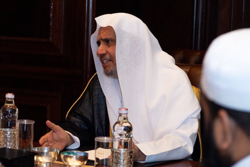 Le Secrétaire Général, Président de l'Organisation des savants musulmans, cheikh Mohammad Alissa a reçu à New Delhi, le président de l’Organisation des savants  indiens, cheikh Arshad Madani