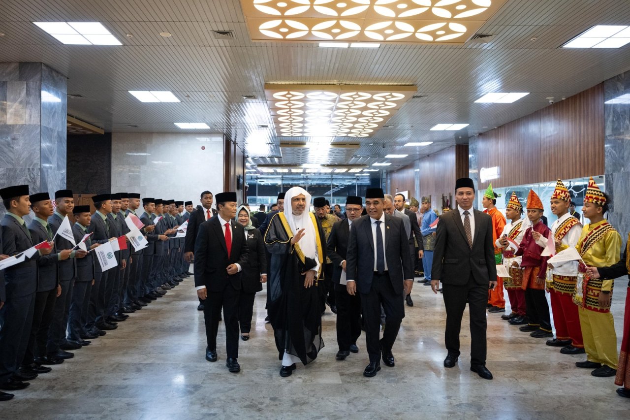 مجلس الشورى الإندونيسي يستضيف الأمين العام لرابطة العالم الإسلامي