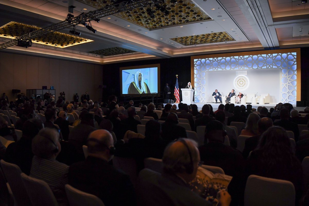 Le Secreitary General s'exprimant sur le rôle d'une &quot;alliance mondiale commune aux adeptes des diverses religions et à tous les pacifistes&quot; durant l'important congrès international de Washington