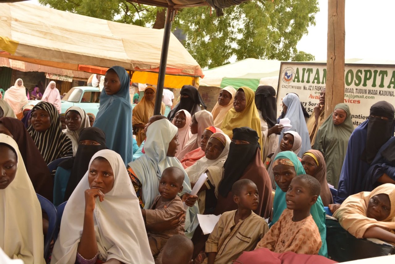 The Muslim World League is conducting 4,000 operations in Nigeria.