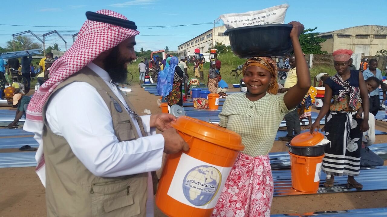 The MWL provided &quot;urgent&quot; aid to more than 13000 affected by the floods in Mozambique