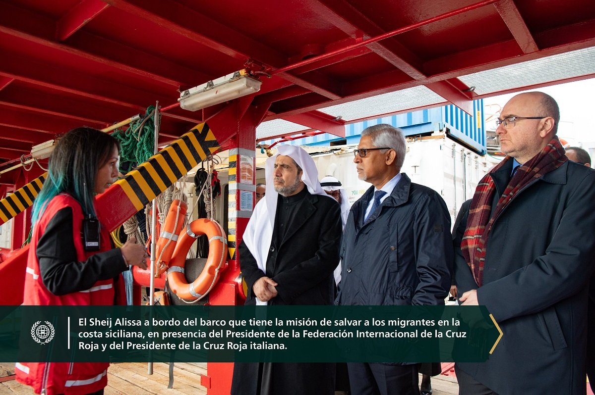 El primer evento de su tipo: Confirmación del acuerdo de asociación estratégica a bordo del Ocean Viking, el barco humanitario más famoso del mundo: