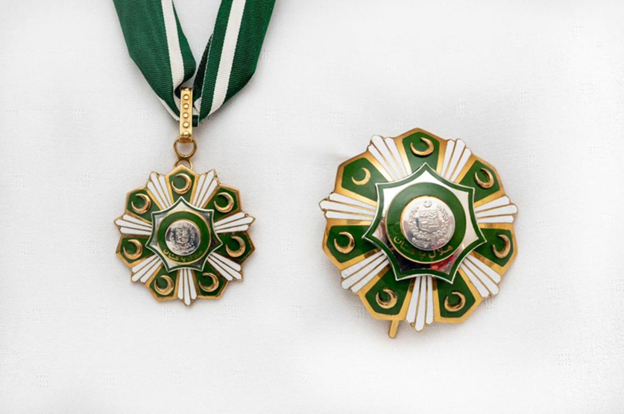 &quot;هلال باكستان&quot; أحد أهم الأوسمة المدنية لجمهورية باكستان الإسلامية