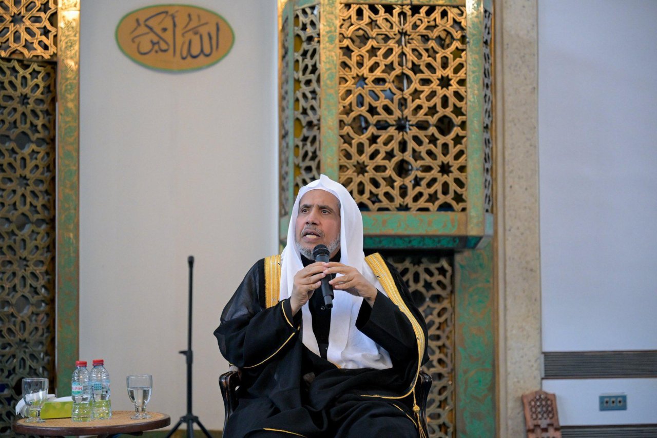 القيادات الإسلامية البريطانية تستقبل الأمين العام لرابطة العالم الإسلامي في المركز الإسلامي في العاصمة لندن