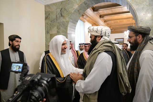 أمين عامّ رابطة العالم الإسلامي يلتقي وزيري الخارجية والداخلية الأفغاني في كابل