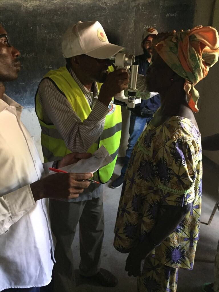 MWL undergoes 500 cataract operations at its Banjour medical camp in Chad in the presence of region Governor &amp; government officials