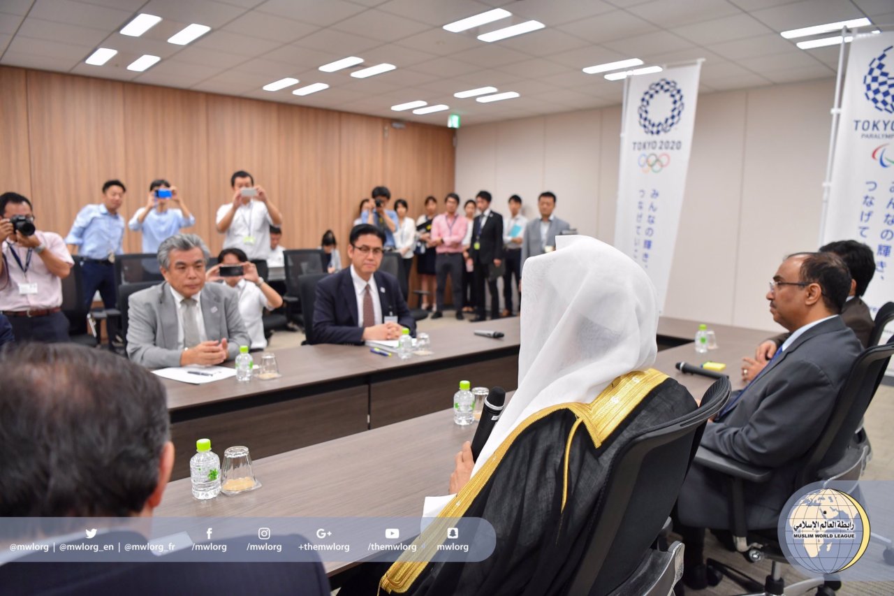 Invité par le comité sportif japonais dans le cadre des JO de 2020, le SG présente des règles relatives à la nourriture dans l'Islam.