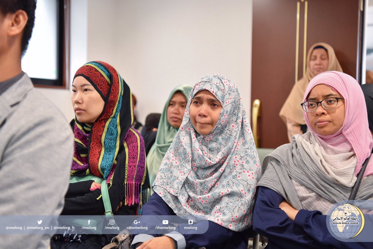 ‏تفاعُلُ الجالية الإسلامية باليابان مع محاضرةٍ لمعالي الأمين العام أوضح فيها قيم التسامح الإسلامي وحسن تعايشه ورحمته بالجميع وآفاق إنسانيته