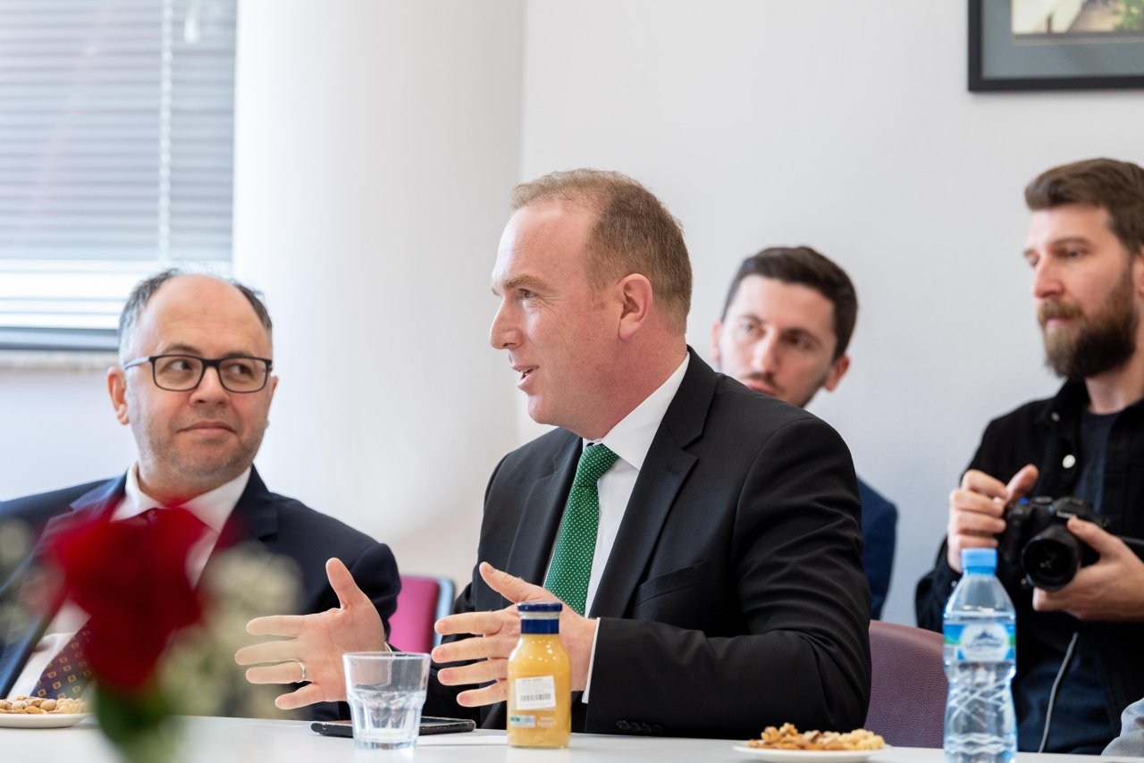 En dos conferencias dirigidas a académicos y estudiantes de Tirana, el Secretario General, el Sheij Mohammed Al-Issa, abordó el pensamiento islámico: