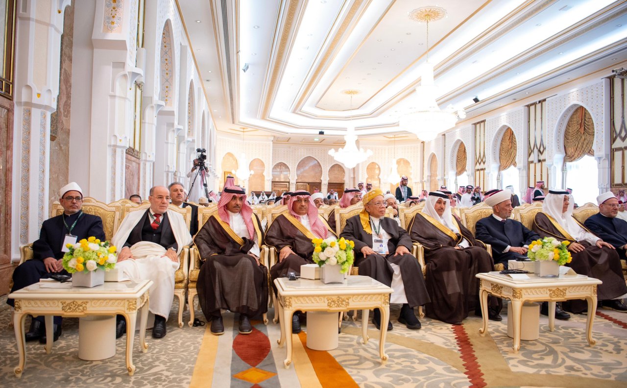 The guests of the Muslim World League are honored to attend the annual reception held on behalf of the Custodian of the Two Holy Mosques, King Salman bin Abdulaziz