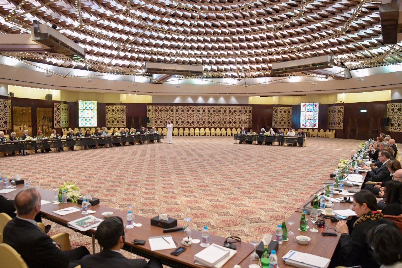 Le Secrétaire Général a tenu aujourd'hui un dialogue global avec les membres de l'Institut de Washington pour la Politique au Proche-Orient en présence de son directeur exécutif, Robert Satloff, afin de discuter d'un certain nombre de sujets importants