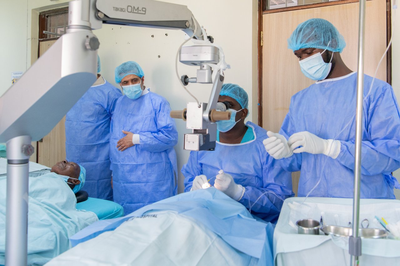 ‏خطوةٌ جديدةٌ مهمّةٌ في مشروع الرابطة لمكافحة العمى في أفريقيا، تنطلق من العاصمة &quot;نيروبي&quot; بحضور معالي الأمين العام، الشيخ د.⁧‫محمد العيسى