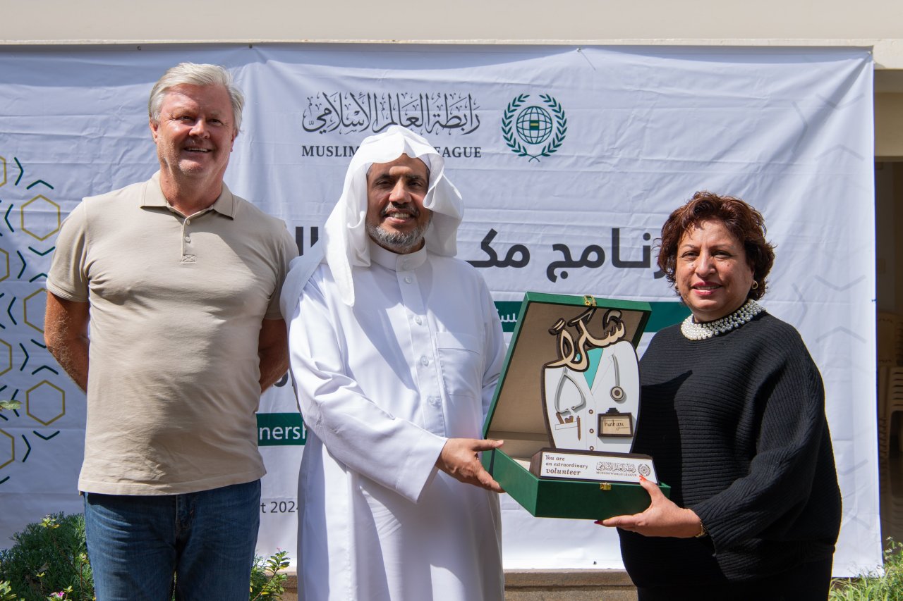 ‏خطوةٌ جديدةٌ مهمّةٌ في مشروع الرابطة لمكافحة العمى في أفريقيا، تنطلق من العاصمة &quot;نيروبي&quot; بحضور معالي الأمين العام، الشيخ د.⁧‫محمد العيسى