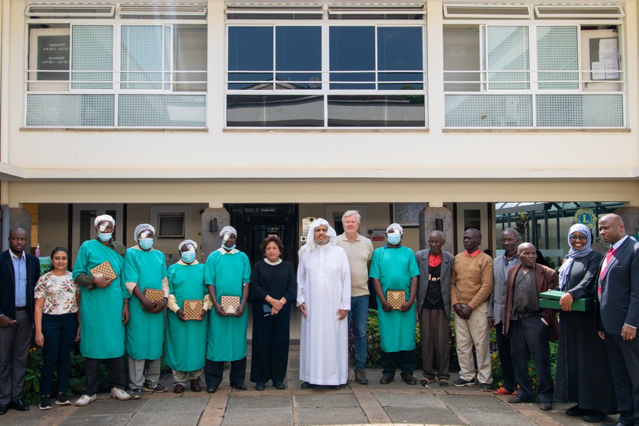 ‏خطوةٌ جديدةٌ مهمّةٌ في مشروع الرابطة لمكافحة العمى في أفريقيا، تنطلق من العاصمة &quot;نيروبي&quot; بحضور معالي الأمين العام، الشيخ د.⁧‫محمد العيسى