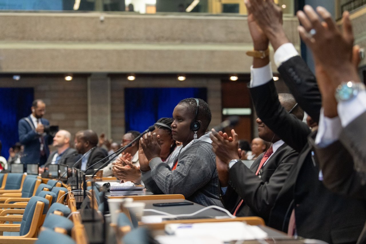 خطاب &quot;الأمن والتنمية والتمكين&quot; للشباب الأفريقي