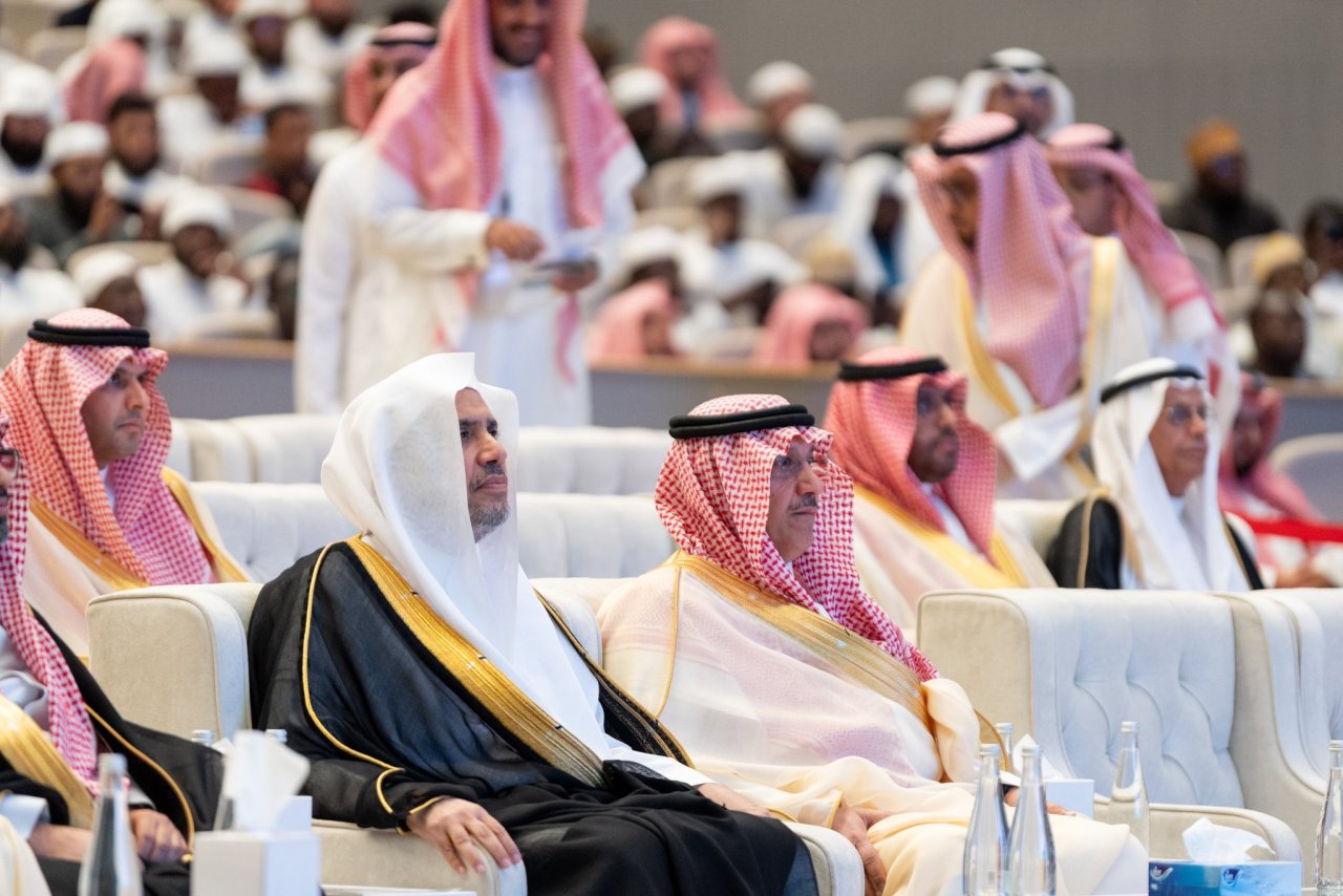 ‏وزارة التعليم بالمملكة العربية السعودية، تستضيف ندوةً دوليّةً لمعالي الأمين العام لرابطة العالم الإسلامي، رئيس هيئة علماء المسلمين، رئيس رابطة الجامعات الإسلامية، فضيلة الشيخ د. ⁧‫محمد العيسى‬⁩ ‬⁩، حول قيمة التسامح في الإسلام