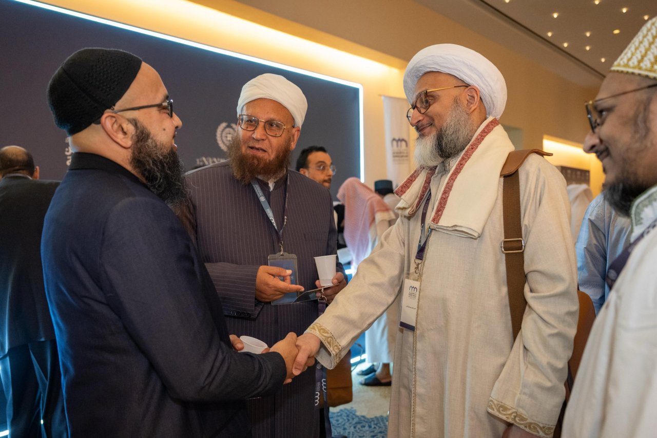 في المؤتمر الدولي &quot;⁧‫بناء الجسور بين المذاهب‬⁩ الإسلامية: