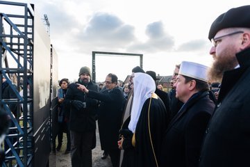 HE Dr. Mohammad Alissa made history by leading the largest delegation of Muslim officials to Auschwitz