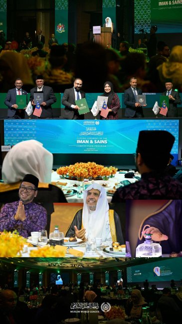 Este mediodía, en la capital malasia, en presencia de ulemas de todo el mundo, de personalidades ministeriales y de rectores de universidades