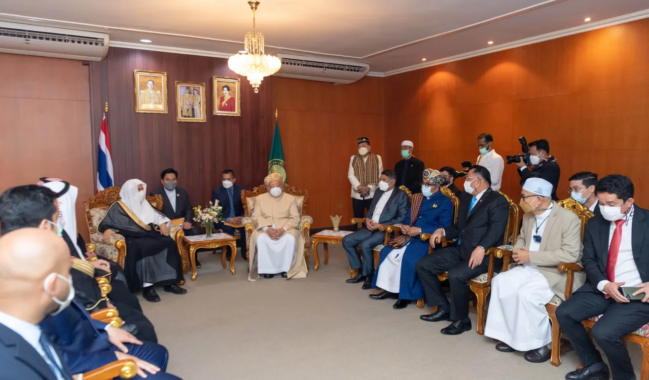 Mohammad Alissa a visité le Comité des présidents des conseils Islamiques où il s’est entretenu avec le Pdt et des membres sur le haut niveau d’harmonie de la société thaïlandaise
