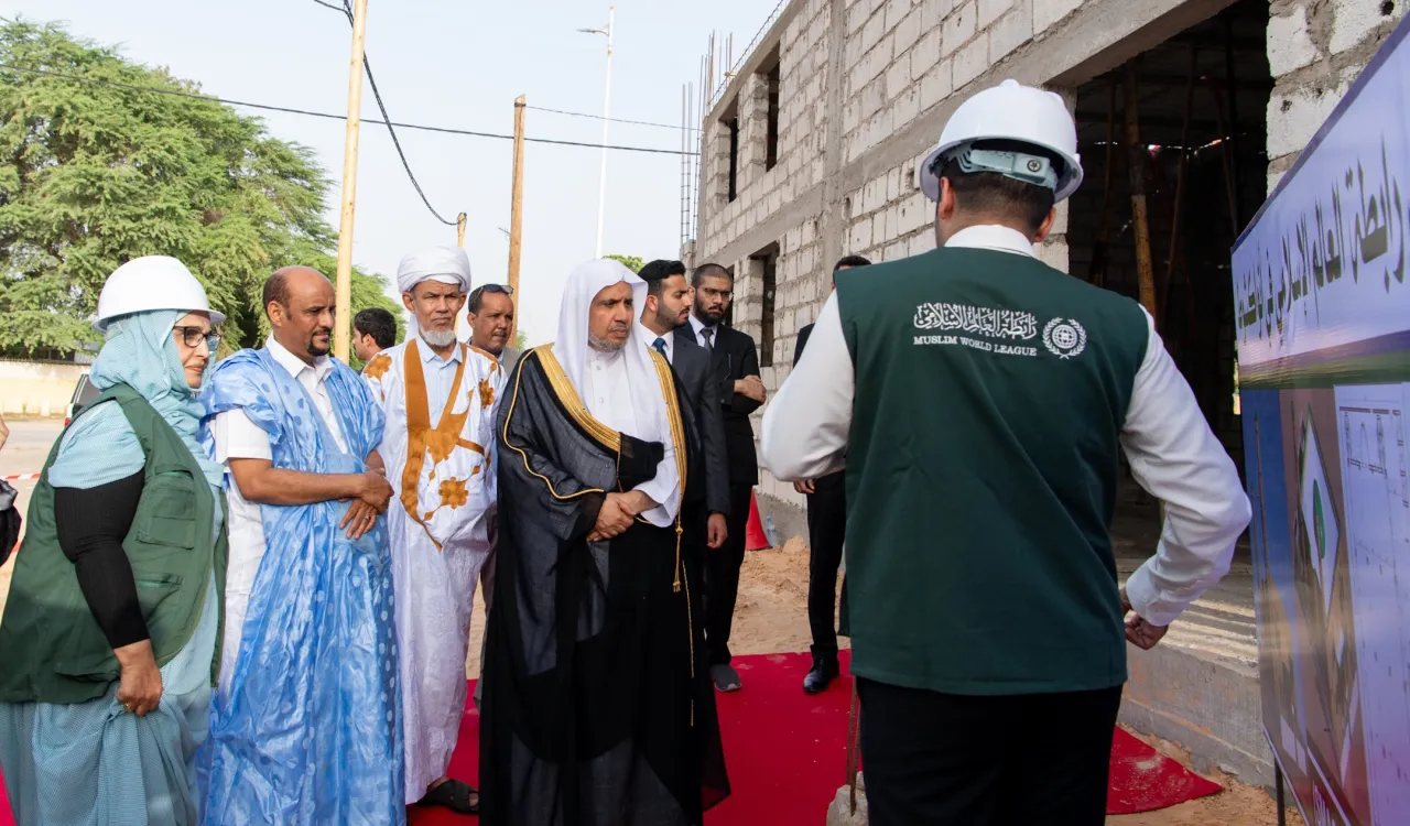 مسجد جامع سازمان همبستگی جهان اسلام در نواکشوت در مراحل پایانی کار خود قرار دارد.