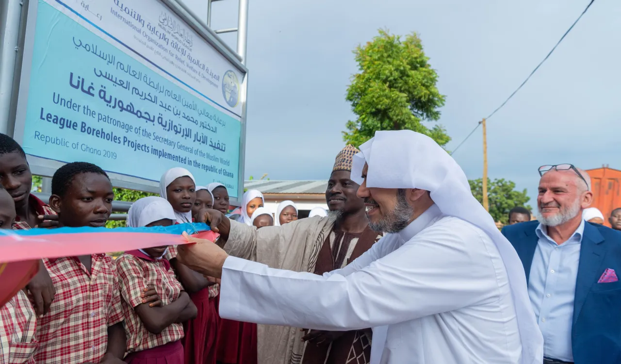 In Ghana, MWL constructed wells to provide fresh drinking water