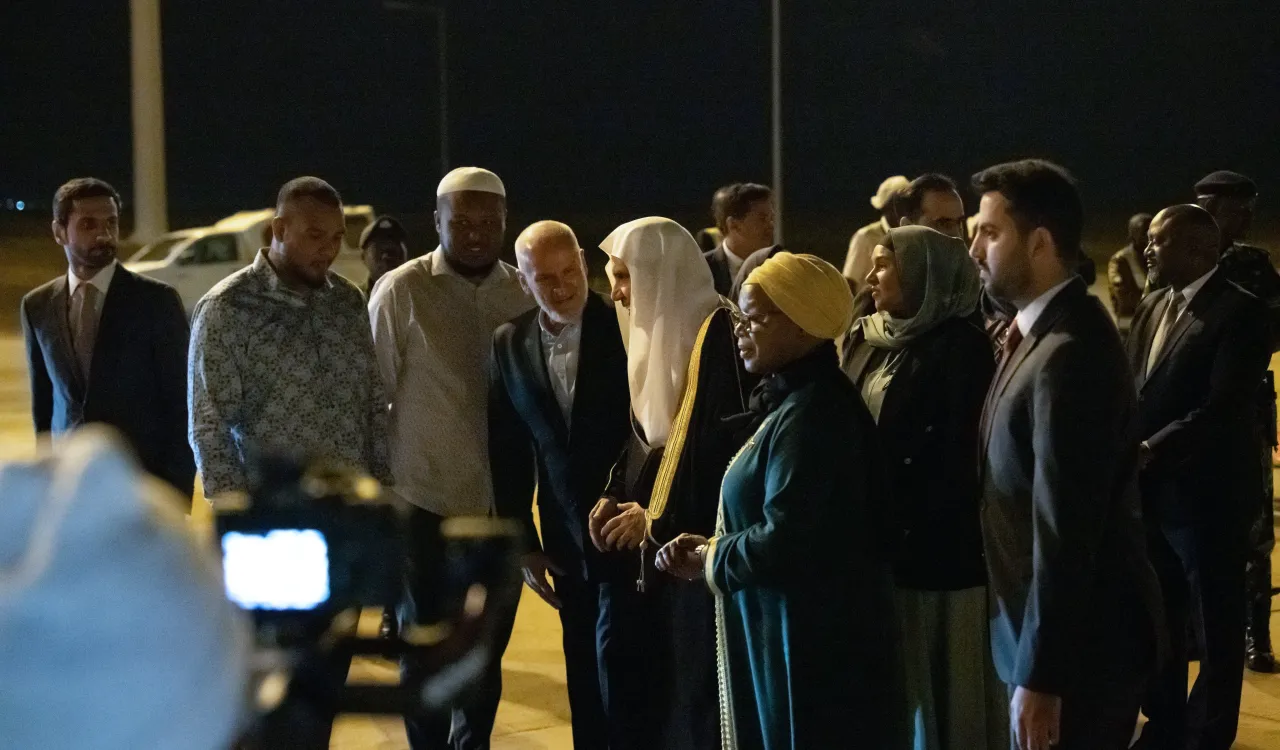 His Excellency Sheikh Dr. Mohammed Alissa, Secretary-General of the Muslim World League and Chairman of the Organization of Muslim Scholars, arrived in the Republic of Malawi
