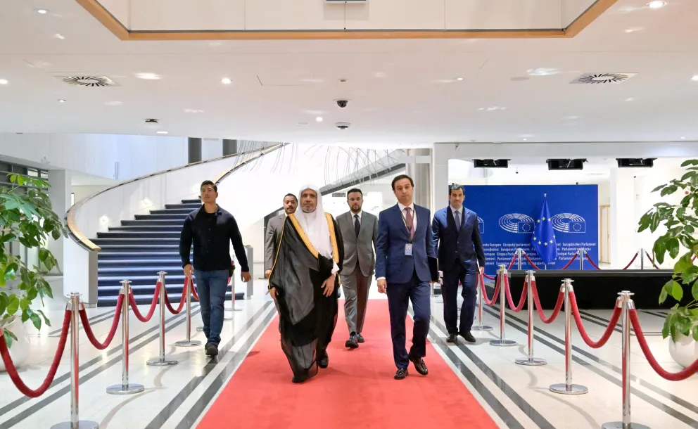 Anoche, el Secretario general, sheij Mohammed Alissa , se reunió en Bruselas con representantes del Parlamento Europeo y sus colaboradores