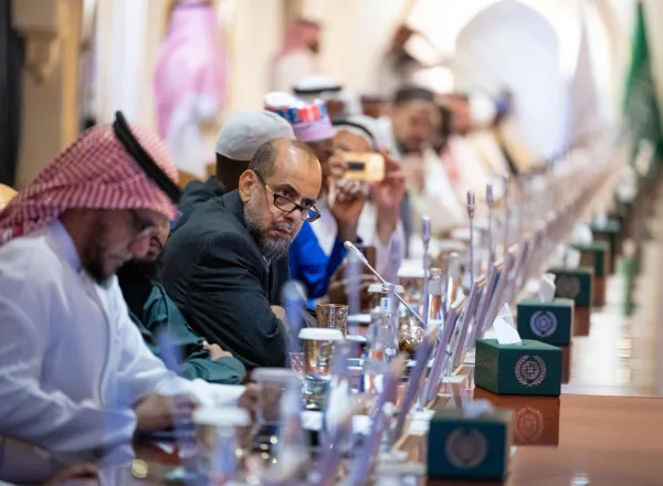 لقطاتٌ من افتتاح معالي الأمين العام رئيس هيئة علماء المسلمين الشيخ د. محمد العيسى، أعمال:"الملتقى الدولي للإعجاز العلمي في القرآن والسنة"، -بعد ظهر اليوم- بمكة المكرمة، وإطلاق: "موسوعة الرابطة للإعجاز العلمي في القرآن والسنة":